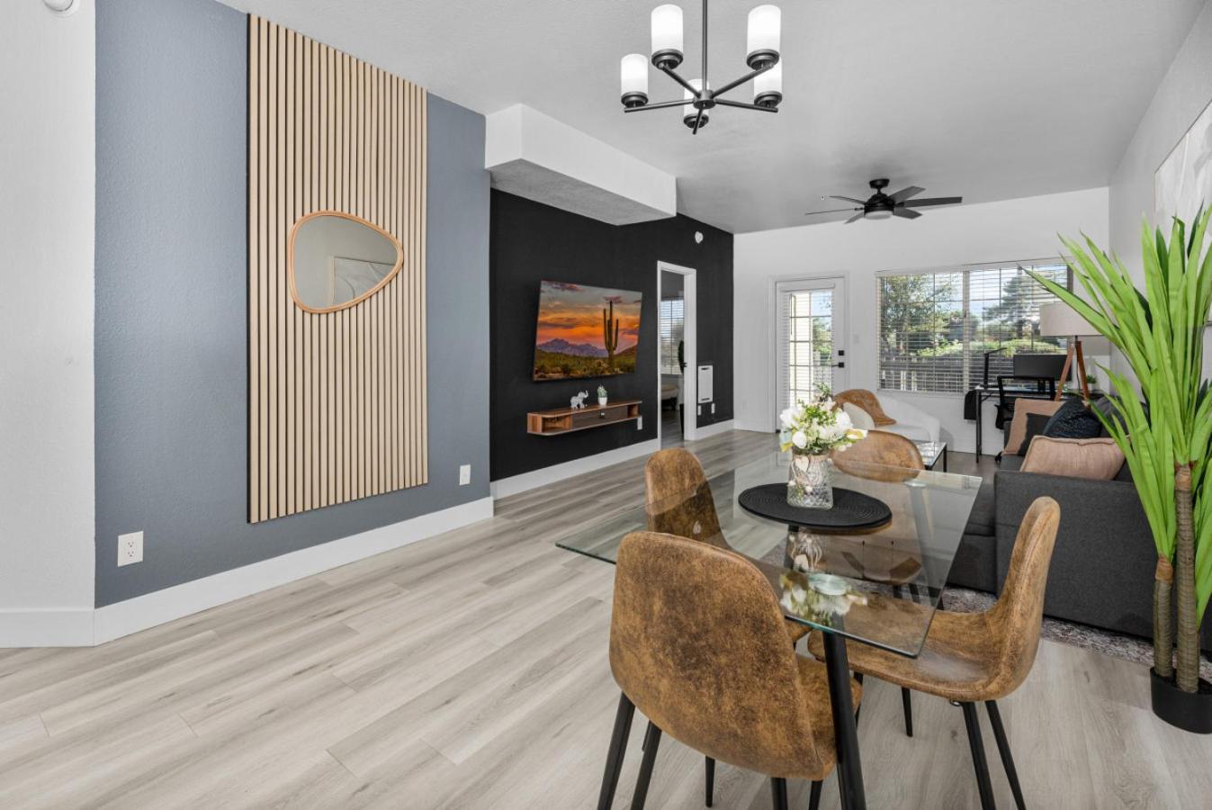 Apartment Sleek 2br-pool, Yoga Rm, Gym, Cabanas, Bbq,prkng